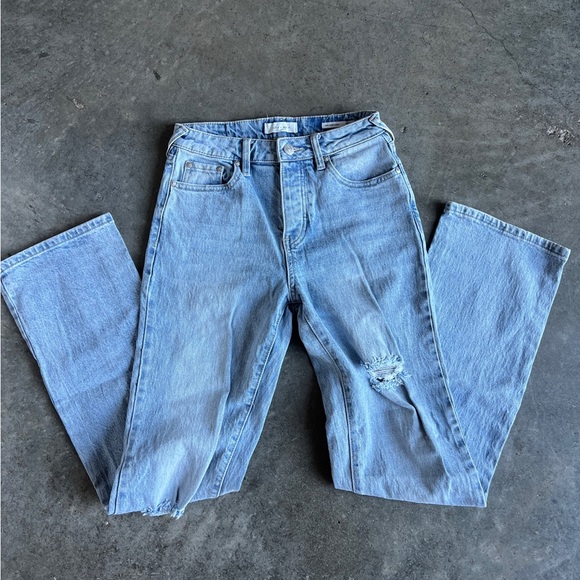 Cleo + Wolf High Rise Ankle Jeans - Picture 1 of 6